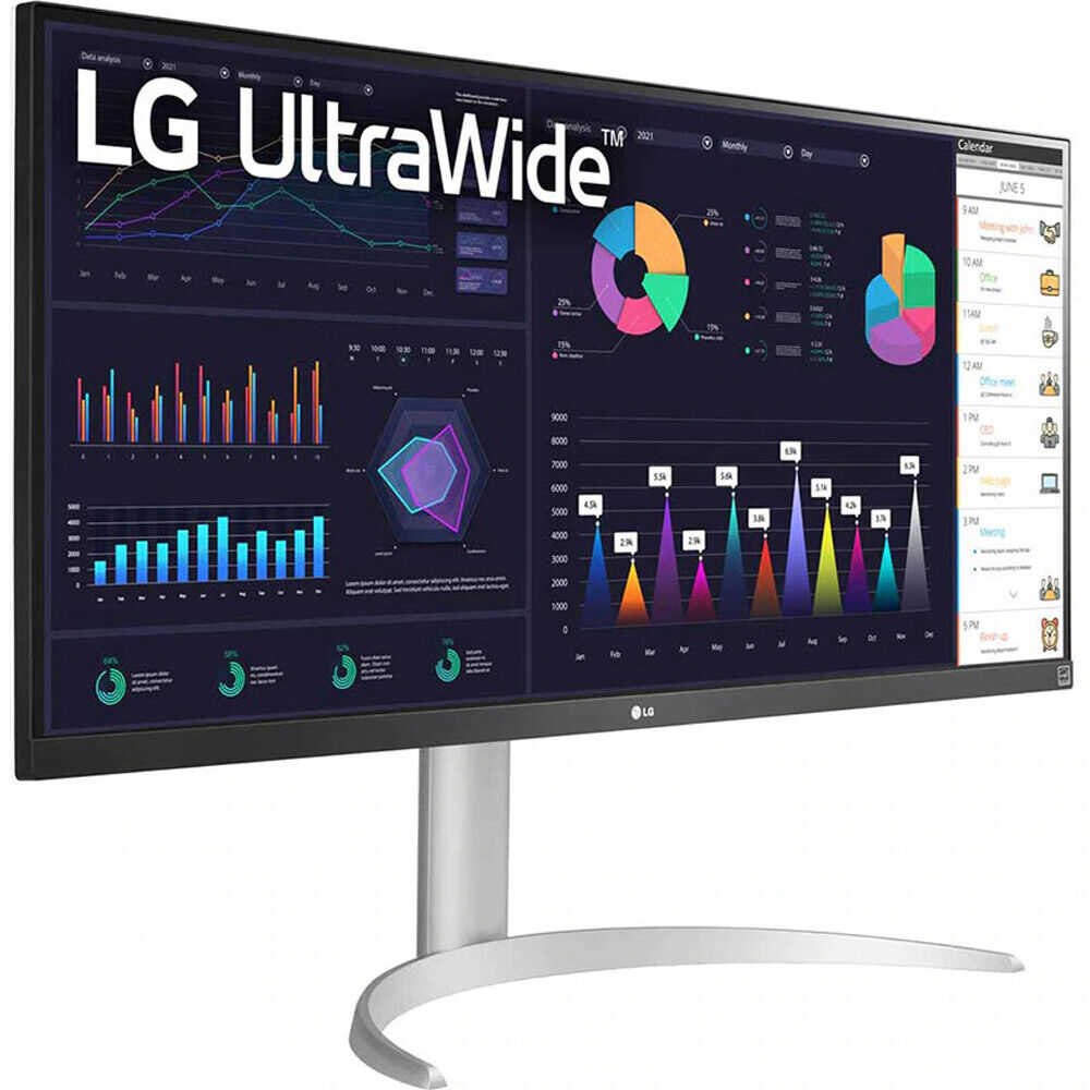 LG 34WQ650-W 34" 21:9 UltraWide Full HD IPS Monitor - Open Box