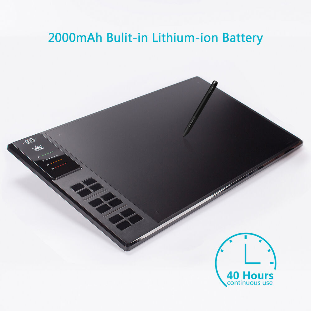 Huion WH1409 Certified Refurbished Large Wireless Graphics Tablet