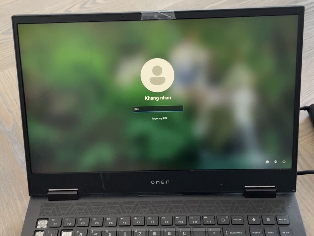 Omen Gaming Laptop Bundle with Logitech Keyboard