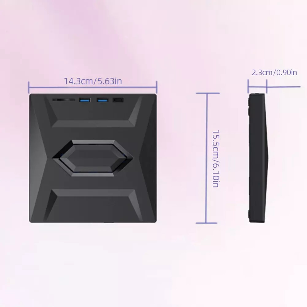 High-Speed External CD/DVD Drive with USB 3.0 for Windows PCs