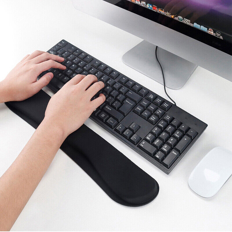 Ergonomic Memory Foam Wrist Rest for Keyboard and Mouse