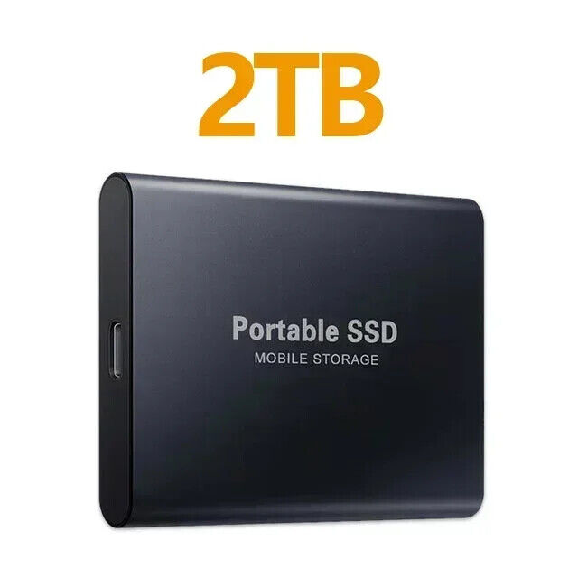 1TB High-Speed USB 3.1 Type-C External SSD
