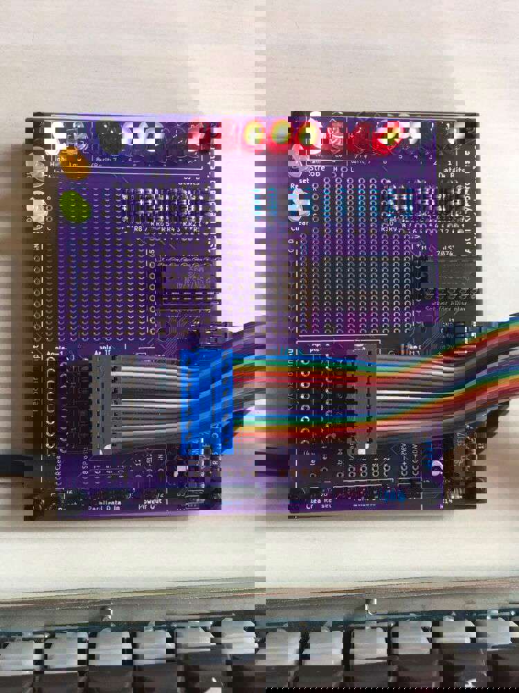 Parallel ASCII Keyboard Tester DIY Kit