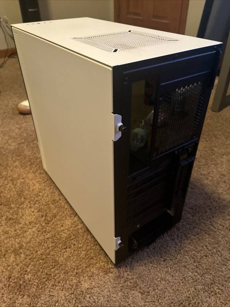 NZXT H510 Elite Compact Mid-Tower ATX Gaming Case - White
