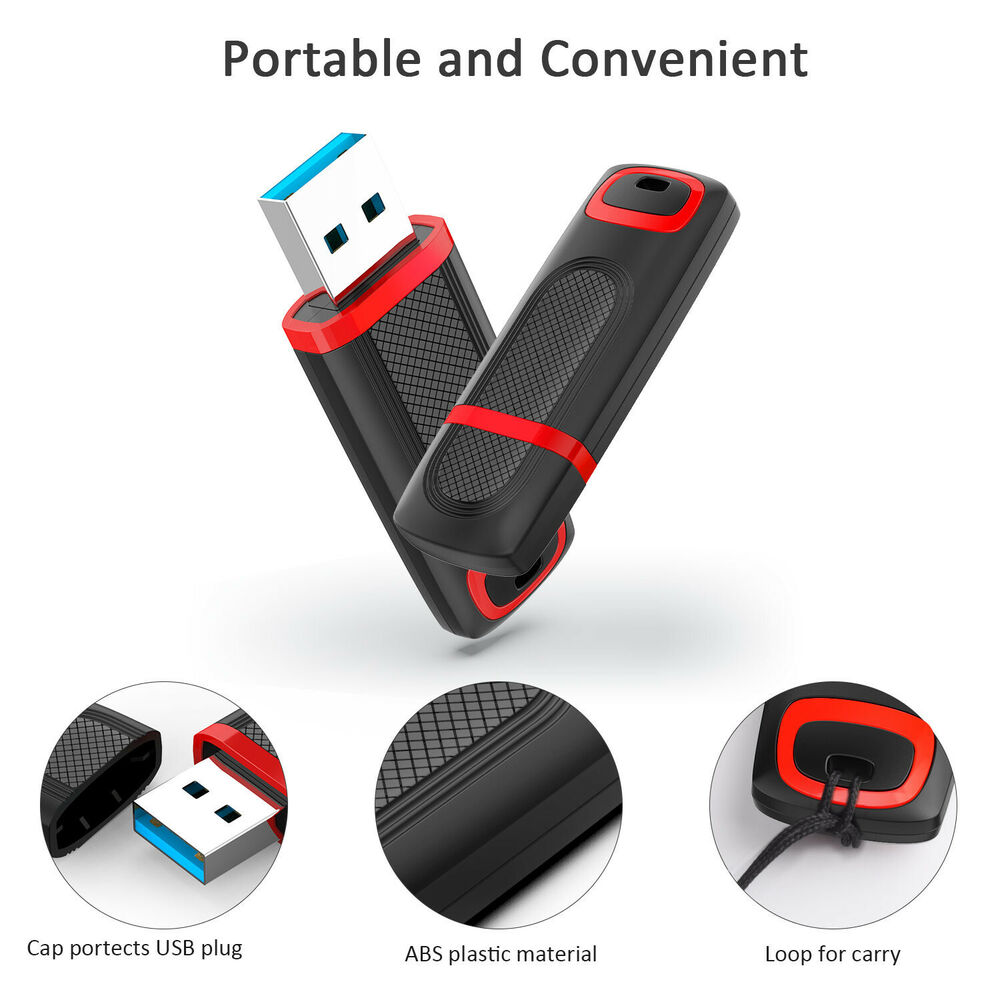 High-Speed USB 3.0 Flash Drives - 32GB & 64GB Memory Sticks