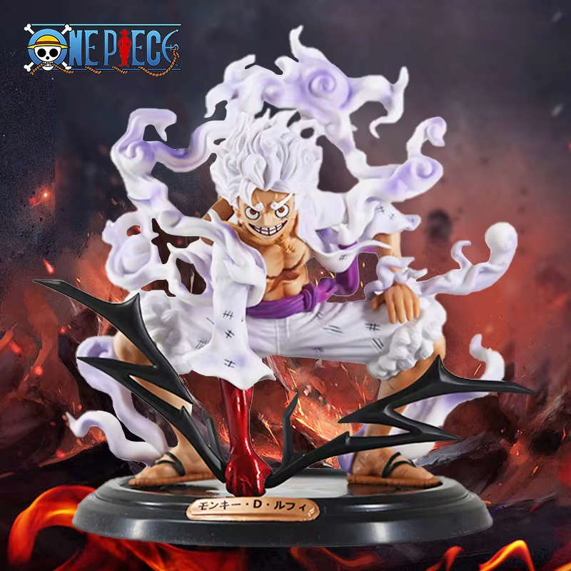 20cm One Piece Figure Nika Luffy Gear 5 Sun God Nika Luffy