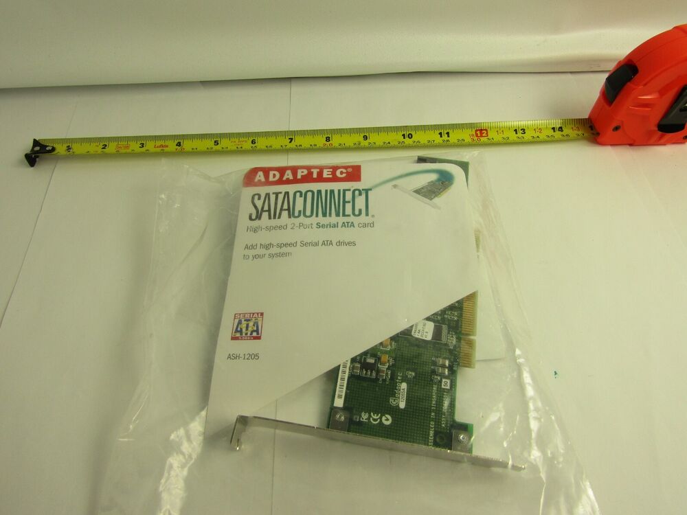 Adaptec ASH-1205SA High-Speed 2-Port Serial SATA Card