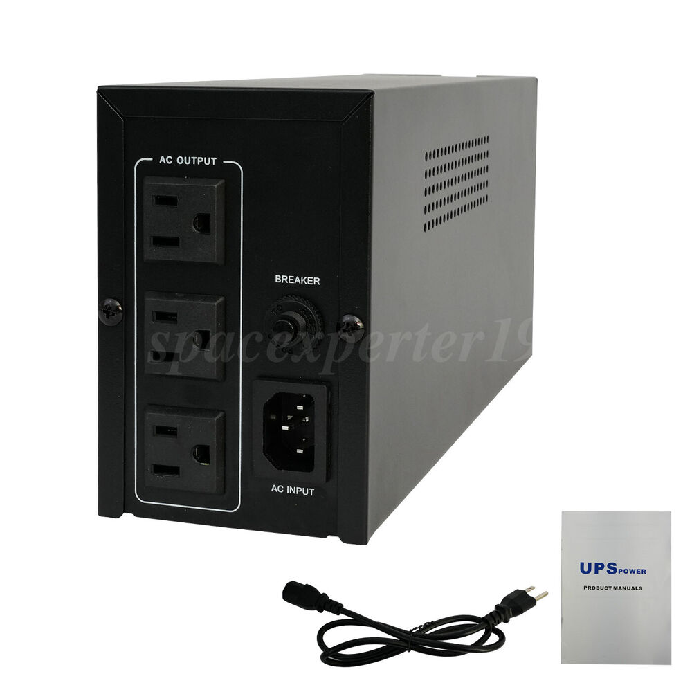 Uninterruptible Power Supply 500VA 300W with Battery Backup for Office Use