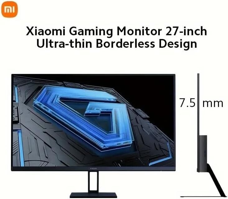 Xiaomi 27" Gaming Monitor with 165Hz Refresh Rate, 1ms Response Time