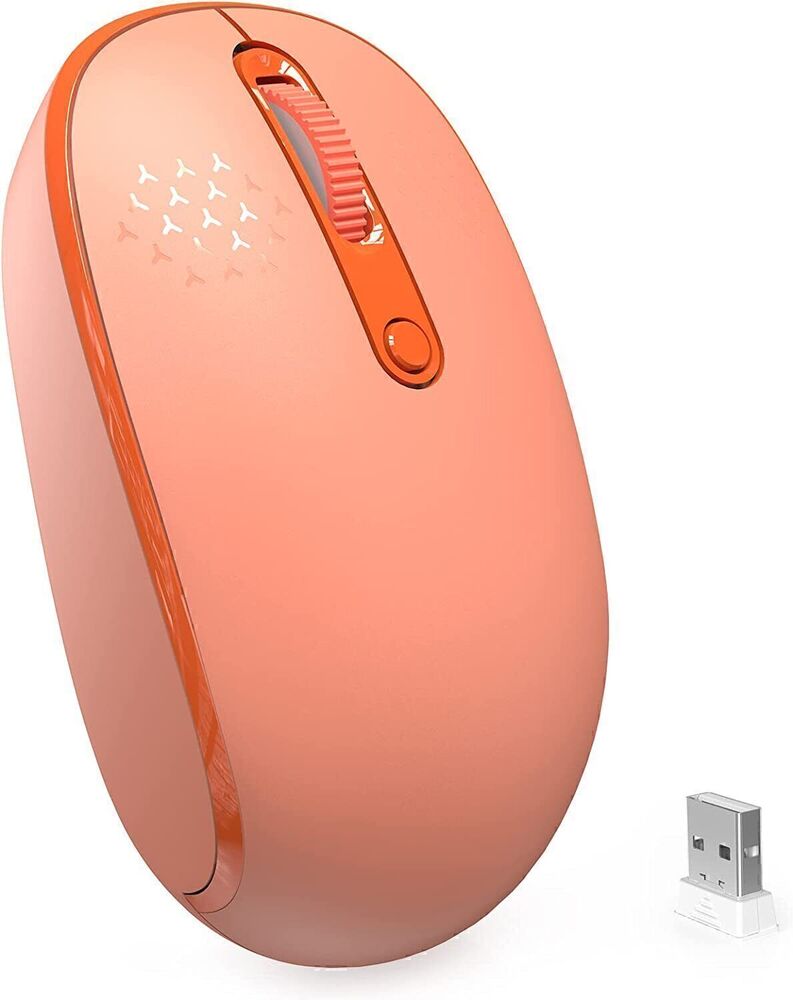 Silent 2.4GHz Wireless Mouse with USB Receiver