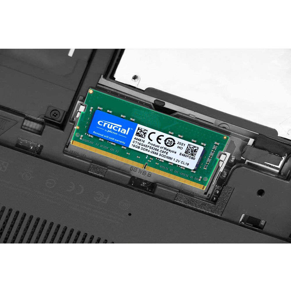 Crucial DDR4 16GB 2666MHz Notebook Memory Upgrade