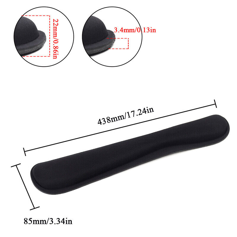 Ergonomic Memory Foam Wrist Rest for Keyboard and Mouse