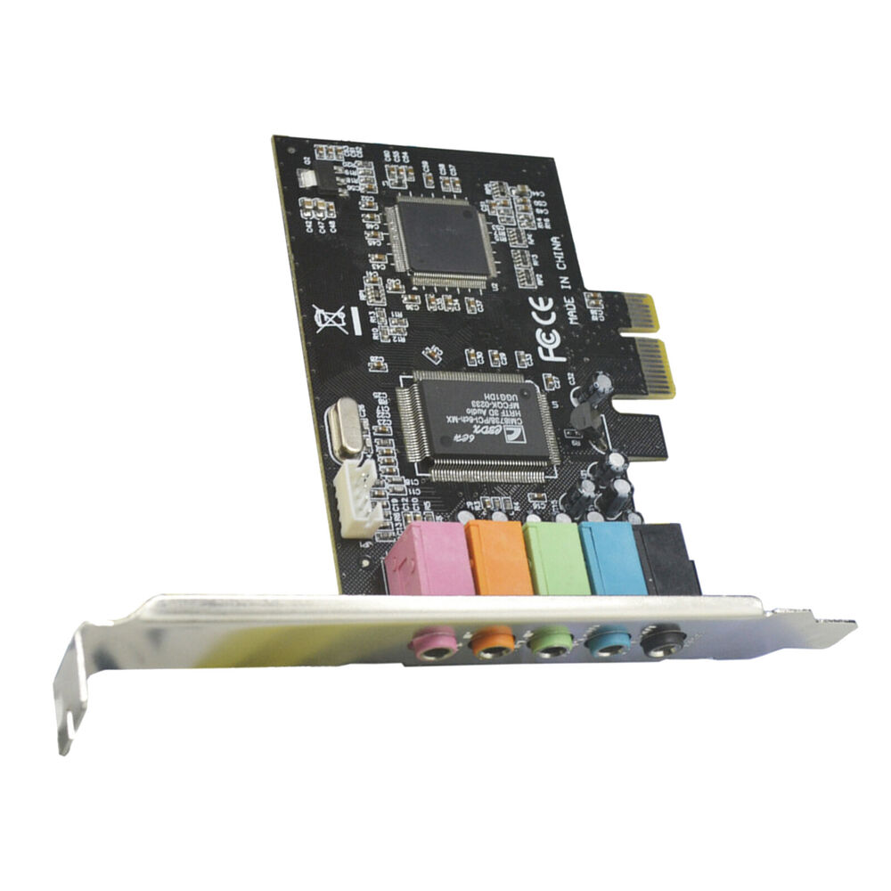 High-Quality PCI-E Express 5.1 Channel Audio Sound Card for Windows 7