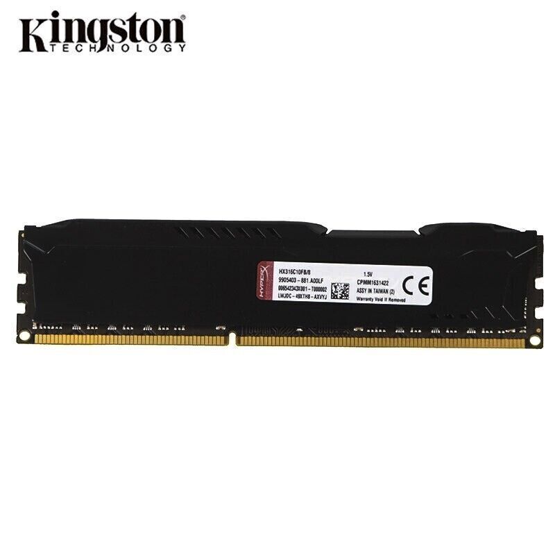 Kingston HyperX Fury 32GB DDR3 RAM Kit - 4x8GB 1600MHz PC3-12800 Desktop Memory