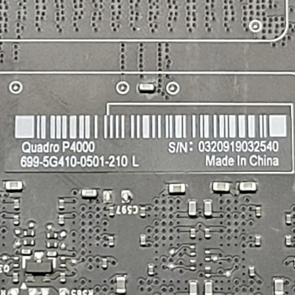 Dell NVIDIA Quadro P4000 8GB GDDR5 Graphics Card