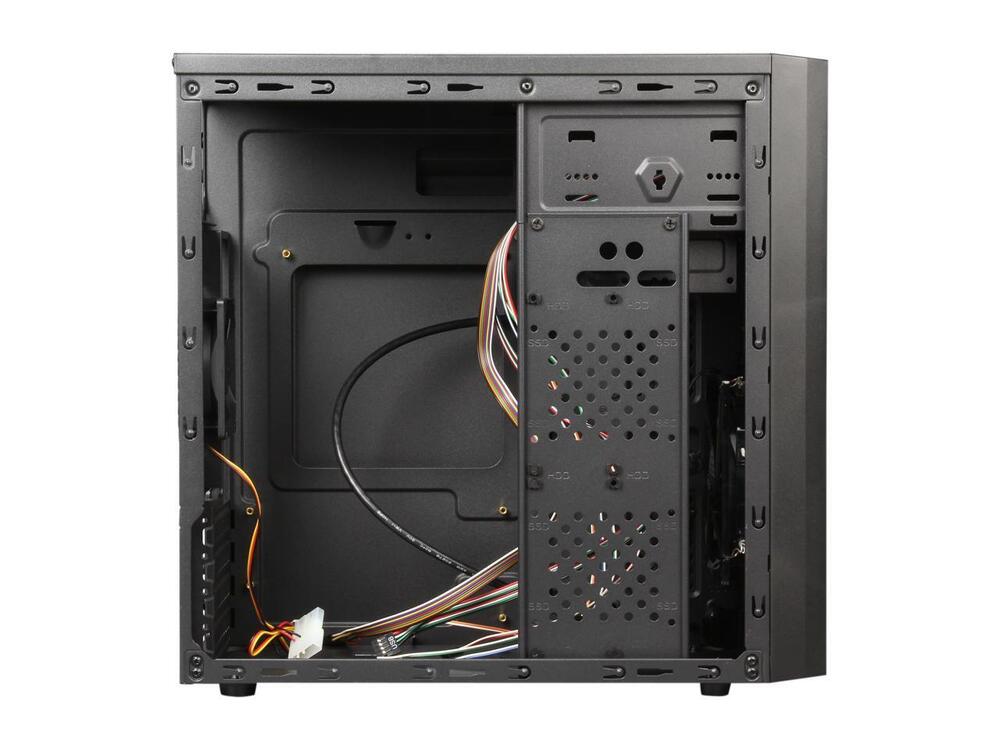 DIYPC MA08-BK Black SECC Micro ATX Mini Tower Computer Case