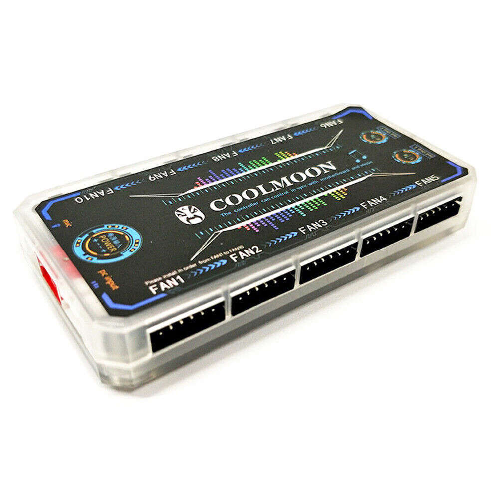 Music Rhythm RGB ARGB Controller Kit for PC Cooling Fans