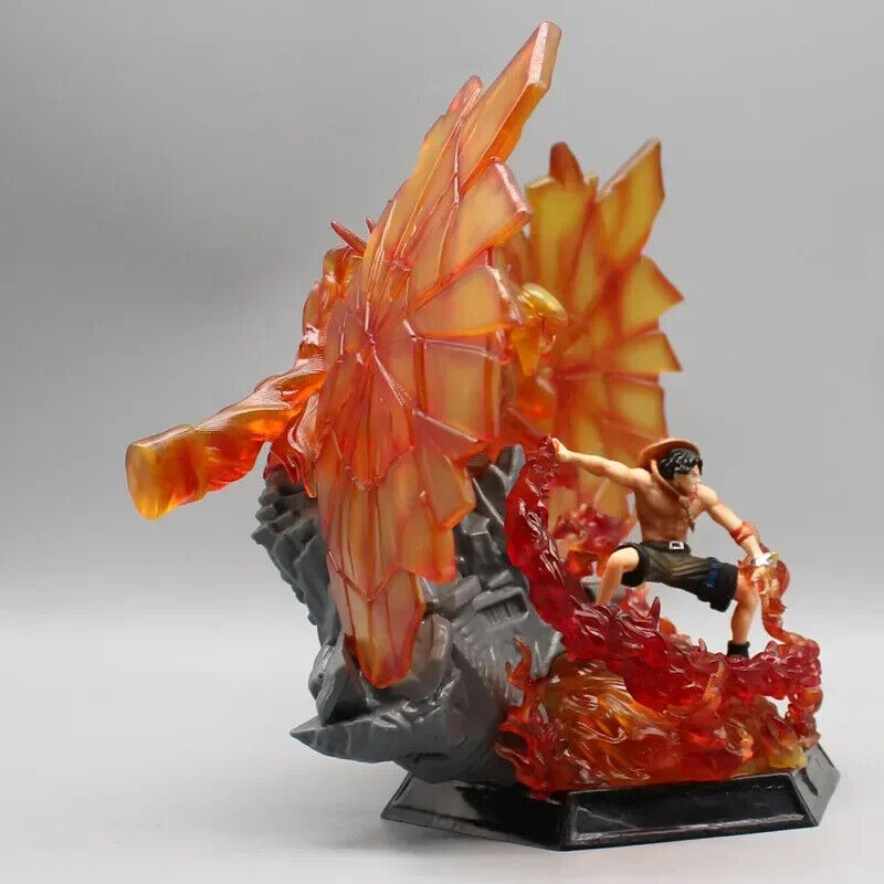 One Piece Whitebeard, Portgas D. Ace Figurines - Handcrafted Collectibles