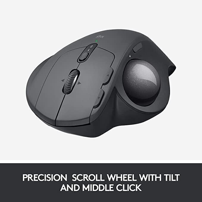 Logitech MX Ergo Plus Wireless Mouse - Graphite