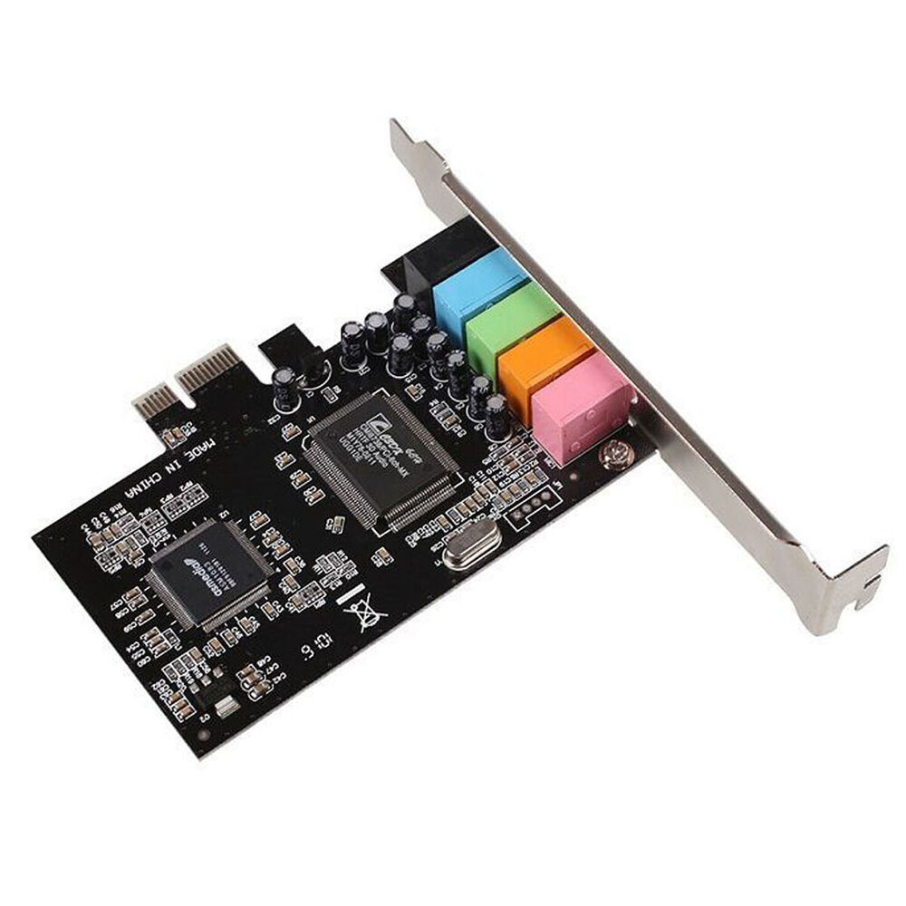 High-Quality PCI Express 5.1 Channel Audio Sound Card Adapter