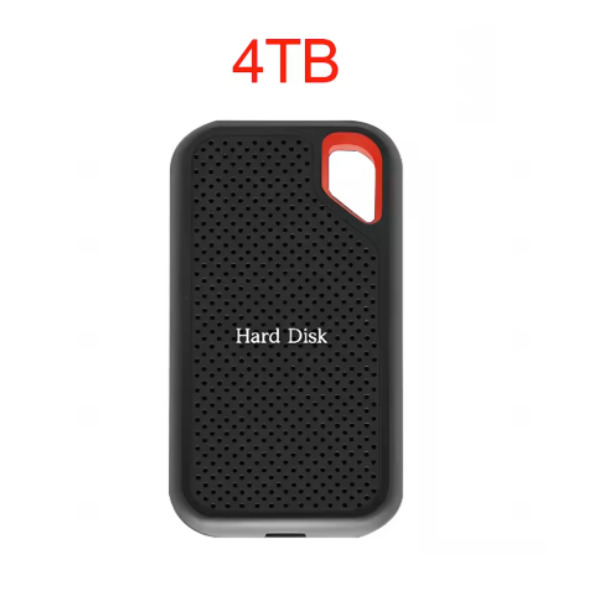 4TB M.2 Portable SSD with USB 3.1 Type-C, High-Speed Data Transfer