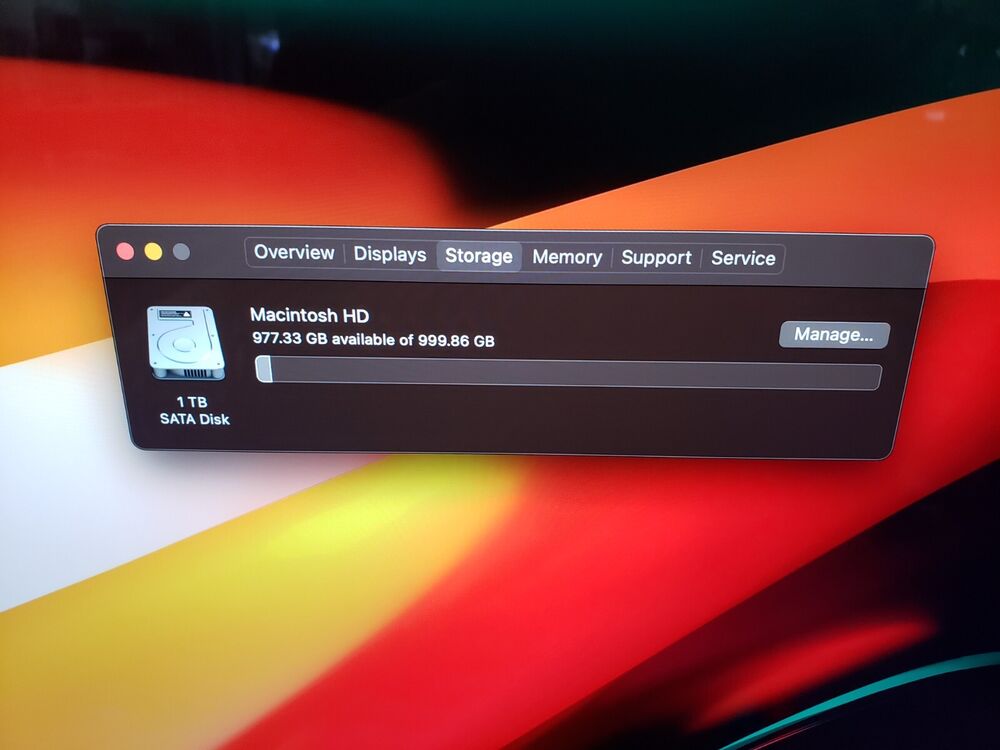 Refurbished iMac 27" All-in-One Desktop with 3.6GHz i5, 1TB Storage, 8GB RAM