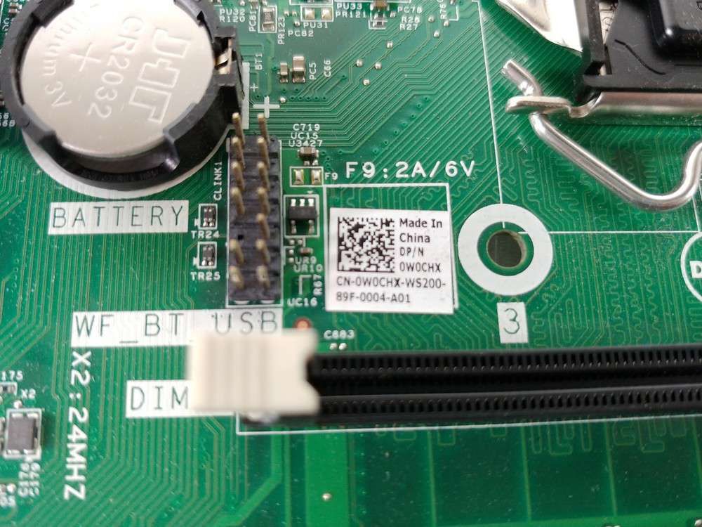 Dell OptiPlex 3050 Tower Workstation Motherboard