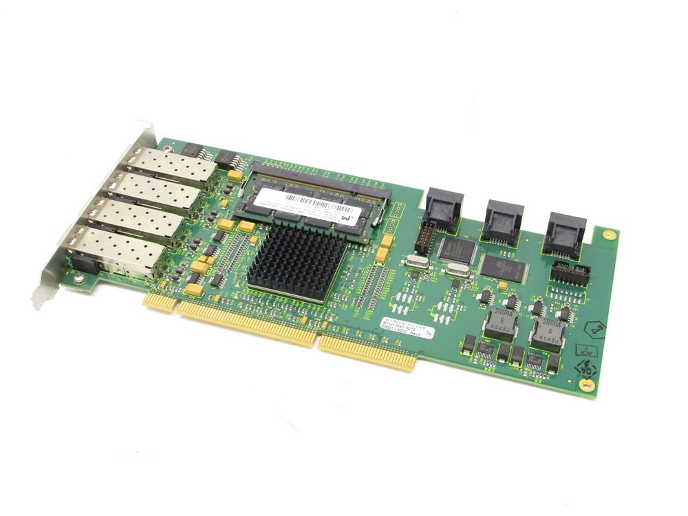 1GB PCI Quad Port Fiber SATA Controller Card by Network Instruments