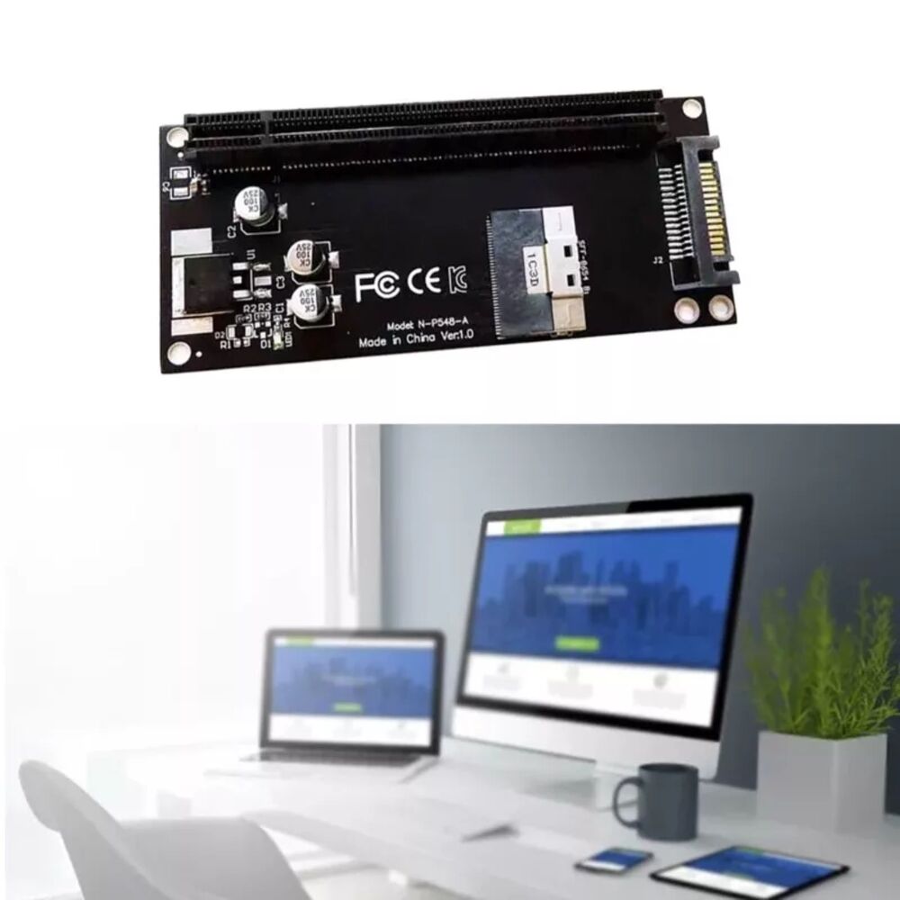 SFF-8654 8i to PCIe 4.0 x16 Adapter Card for Enhanced Mainboard Connectivity