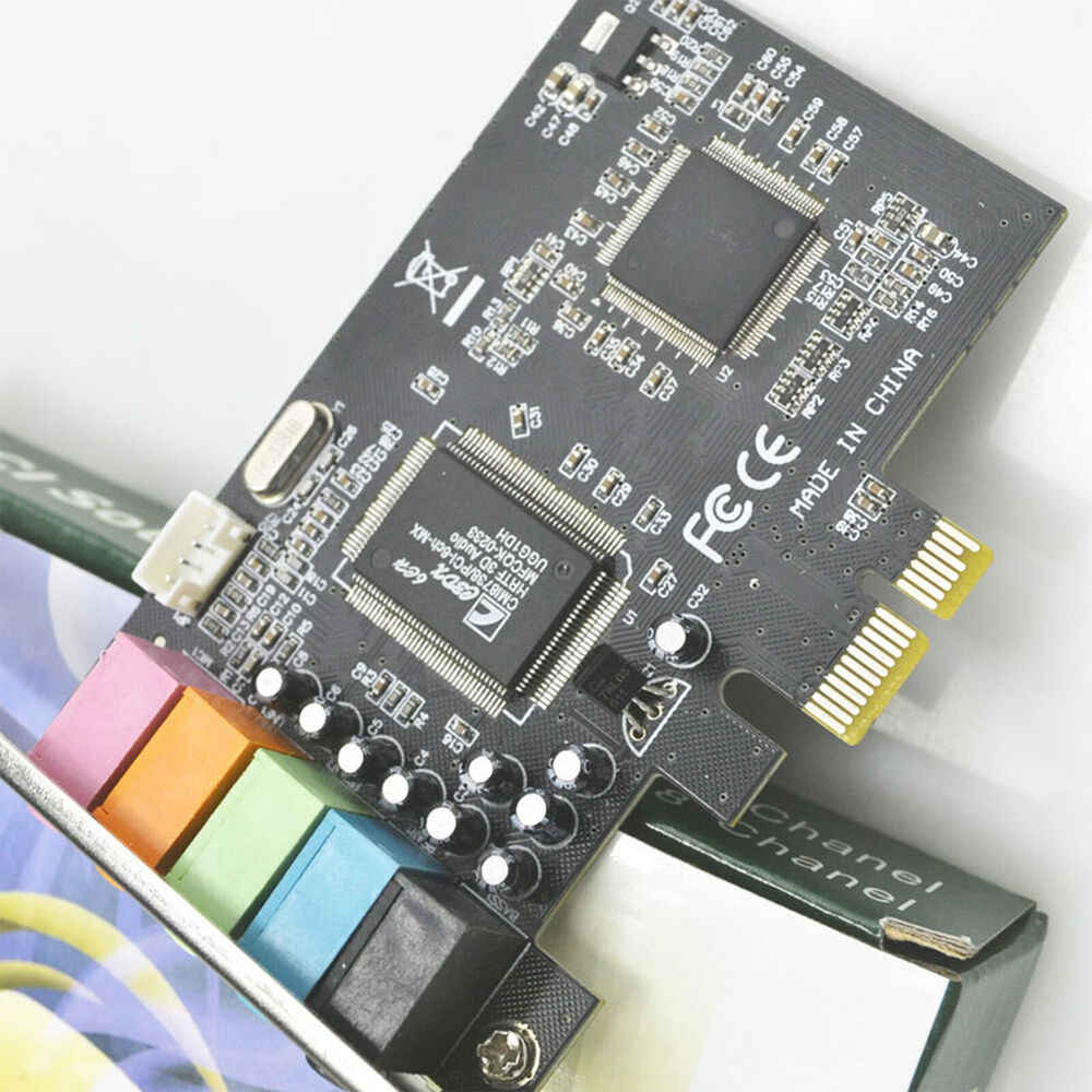 High-Quality PCI-E Express 5.1 Channel Audio Sound Card for Windows 7