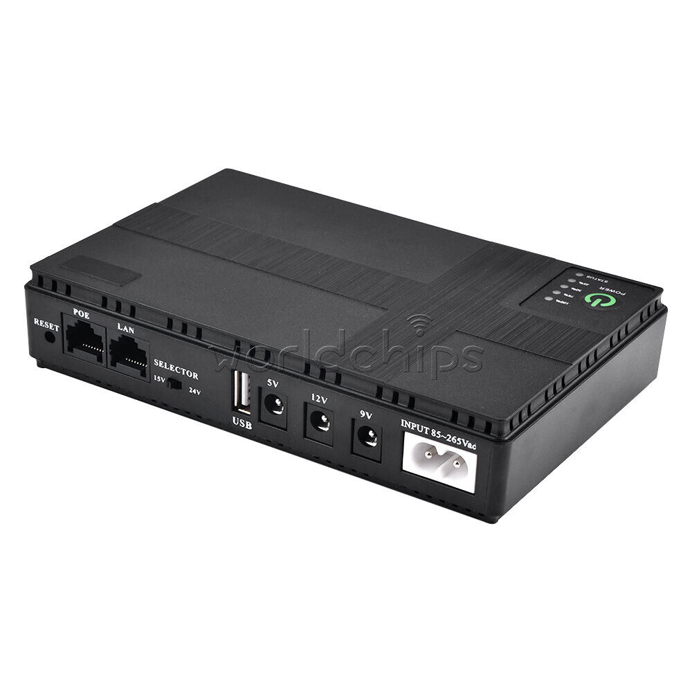 10400mAh Backup Power Supply for Routers and Devices