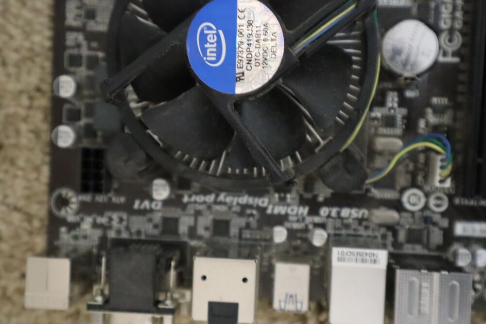 Gigabyte Intel Core i3-4170 GA-H81M-HD3 mATX Motherboard