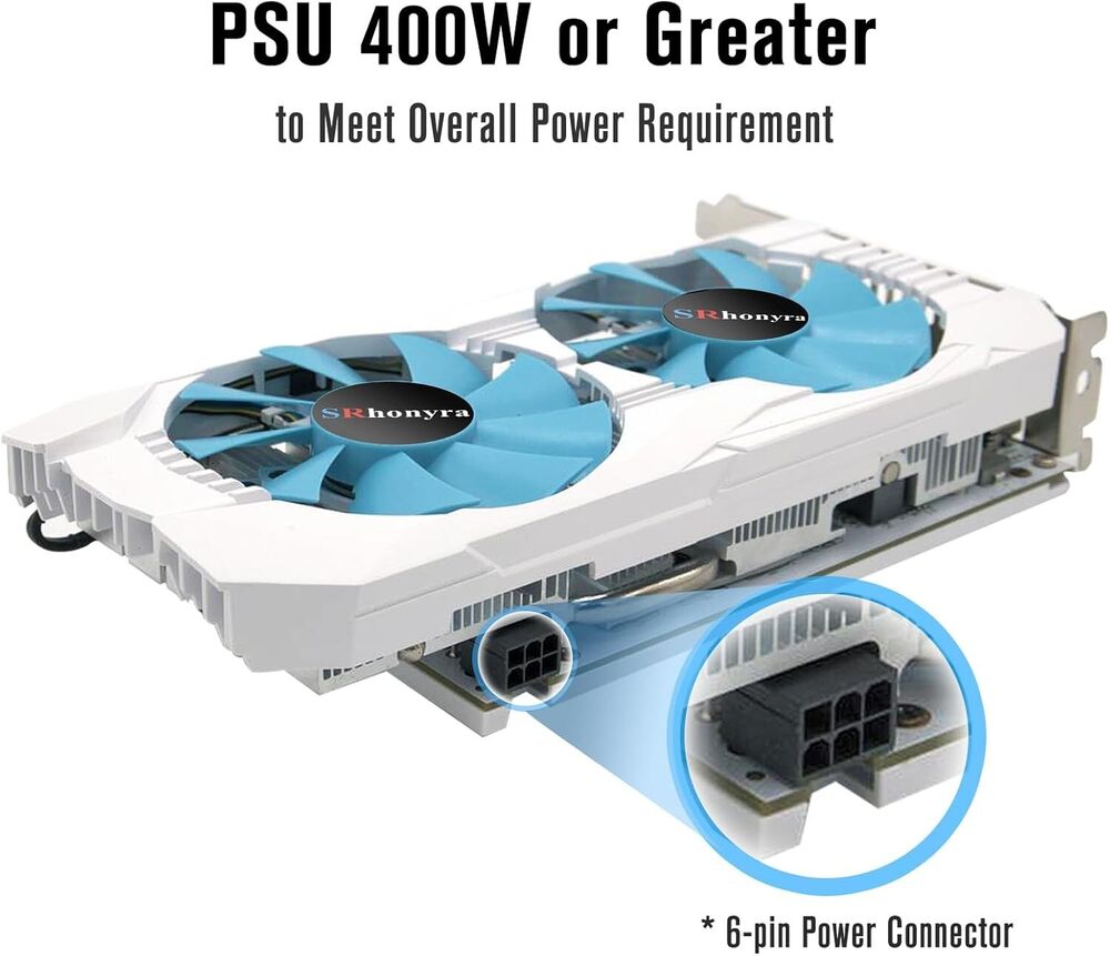 RX 590 GME 8GB GDDR5 Graphics Card - High-Performance Gaming Solution