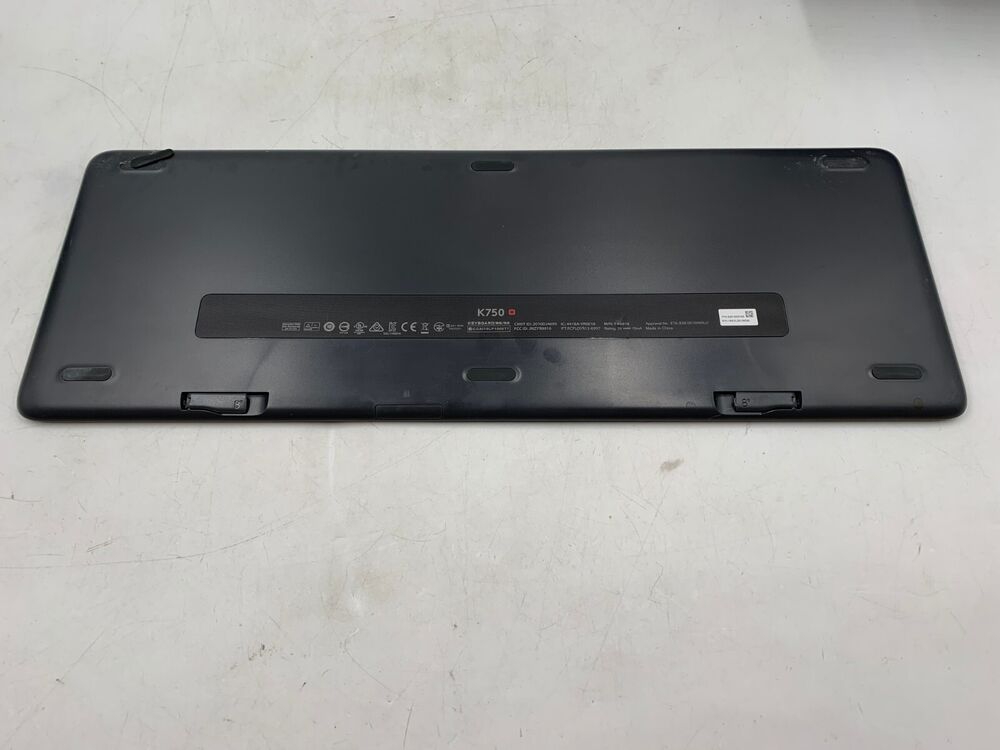 Logitech K750 Solar Keyboard - Black, No Dongle, Battery Needed