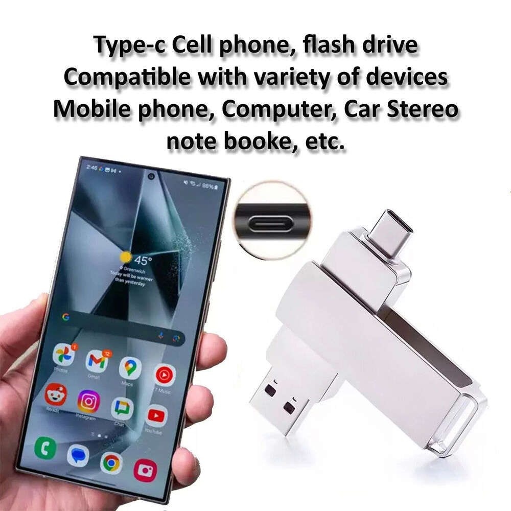 High-Capacity USB 3.2 Flash Drive - 2TB to 64TB