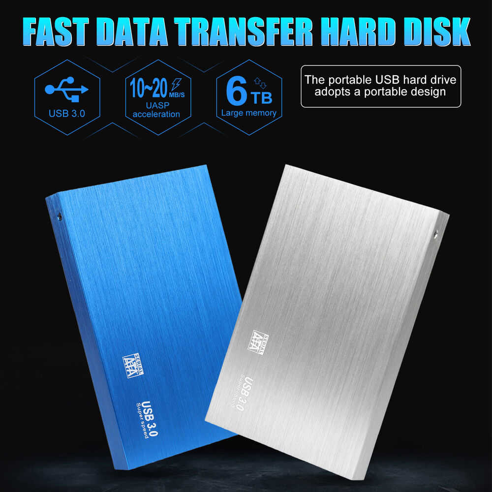 High-Speed Portable External HDD Hard Disk Drive