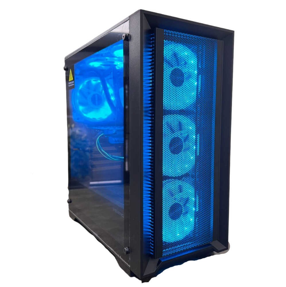 High-Performance Gaming PC with Intel i9-11900F, 64GB RAM, 2TB SSD, 4TB HDD, RTX3060 GPU