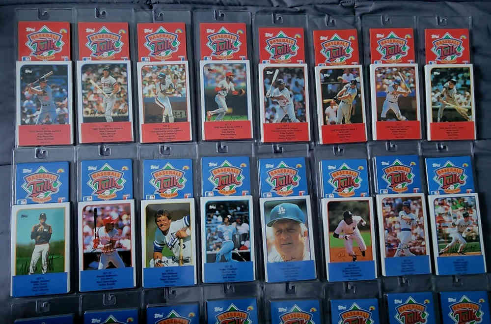 Topps Baseball Talk Sound Cards Complete Set 1-40 SEALED