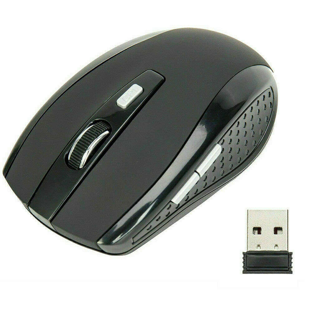 2.4GHz Wireless Optical Mouse with USB Receiver