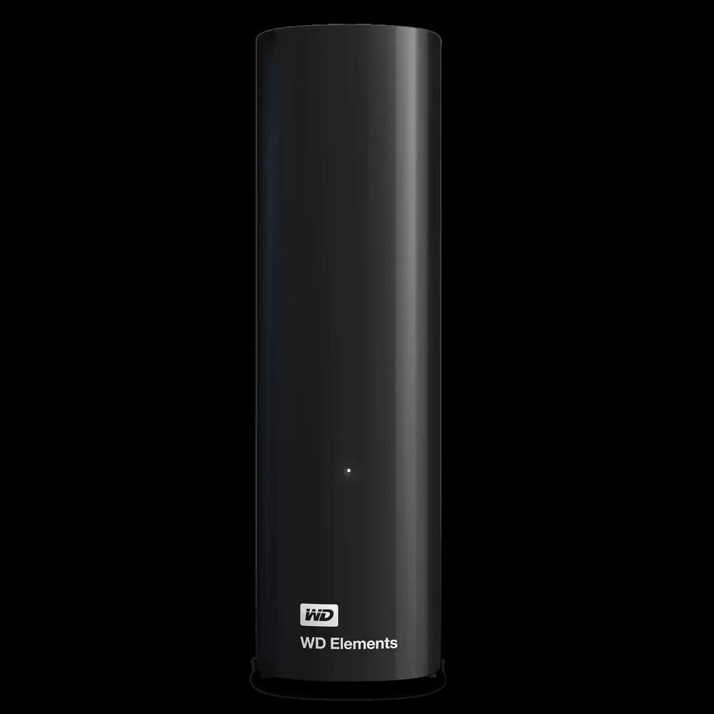 20TB WD Elements Desktop External Hard Drive - High-Capacity Storage Solution