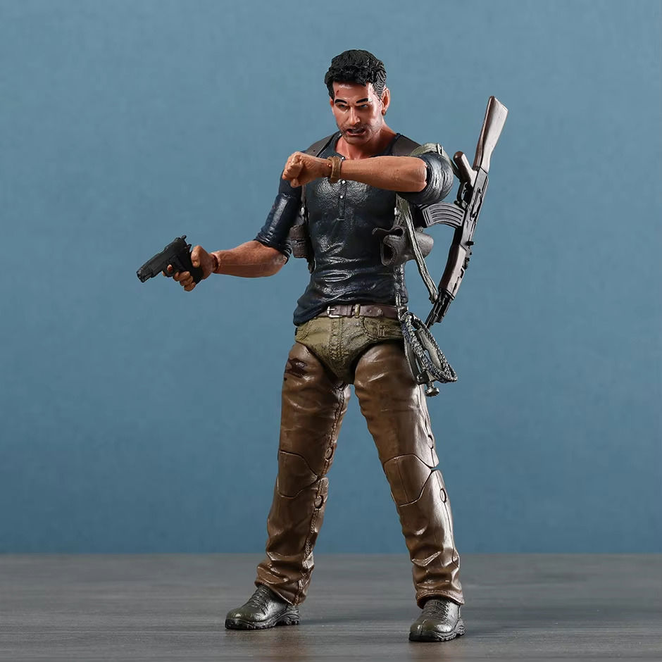 NECA Nathan Drake Uncharted 4 Action Figure Collection