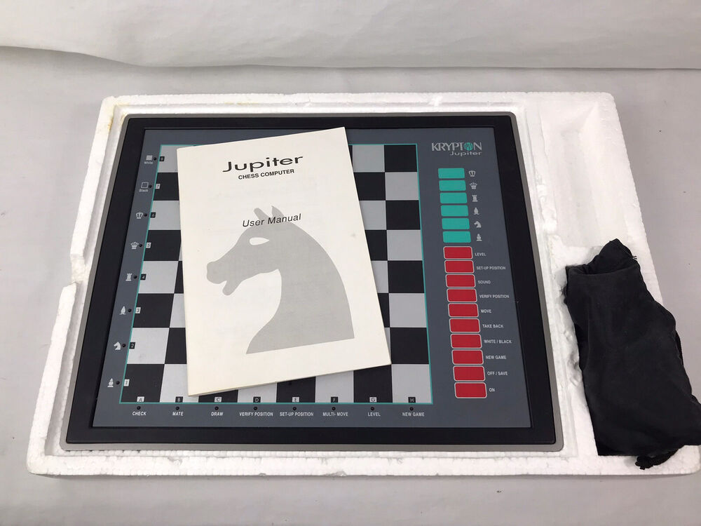 Vintage Krypton Jupiter Chess Computer 5T-932 - Fully Functional