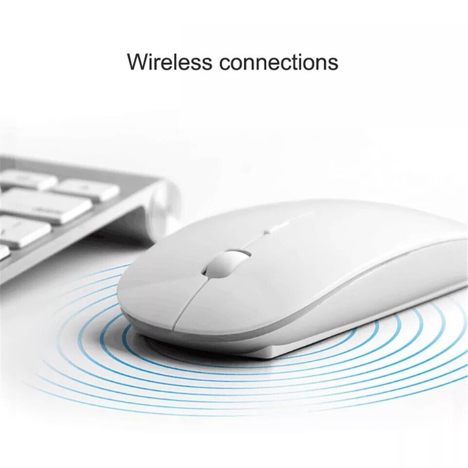 2.4GHz Wireless Optical Mouse for Apple Mac, MacBook Pro, and Air