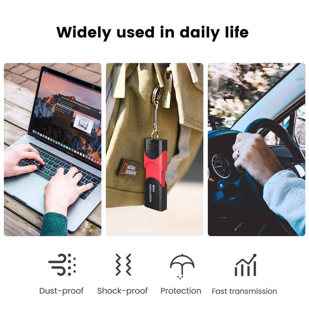 High-Speed USB 3.0 Flash Drive - Thumb Drive for Data Storage