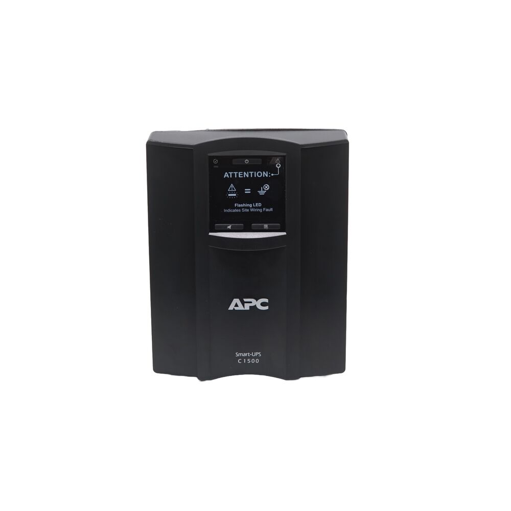 APC Smart-UPS C1500 1500VA 8-Outlet UPS with Network Management Card