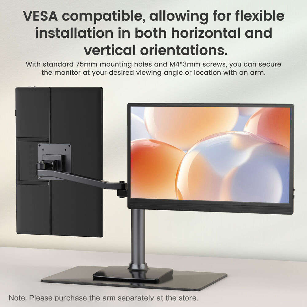 UPERFECT 15.6" Full HD Portable Gaming Monitor with FreeSync