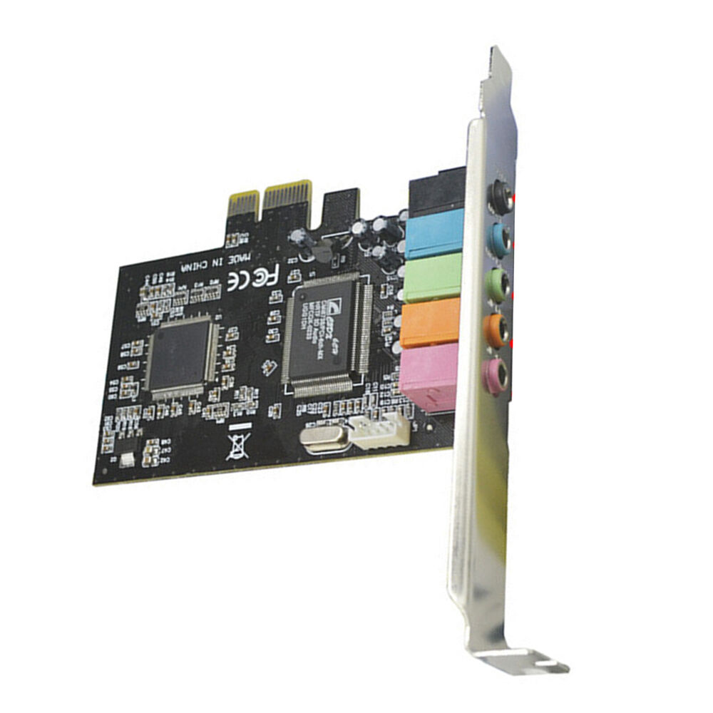 High-Quality PCI-E Express 5.1 Channel Audio Sound Card for Windows 7