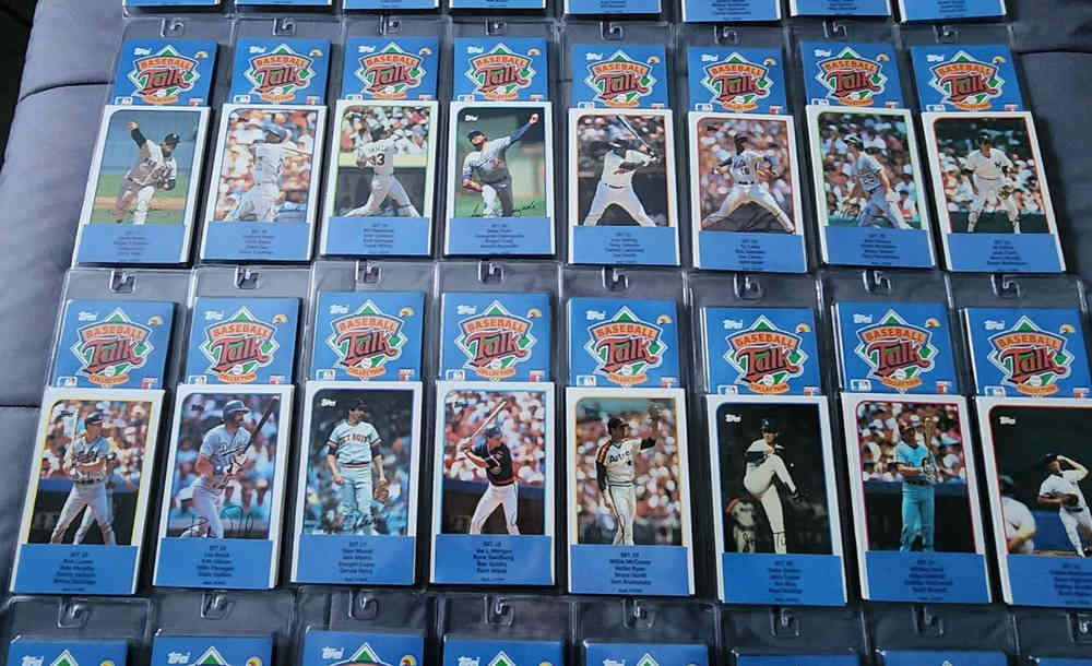 Topps Baseball Talk Sound Cards Complete Set 1-40 SEALED