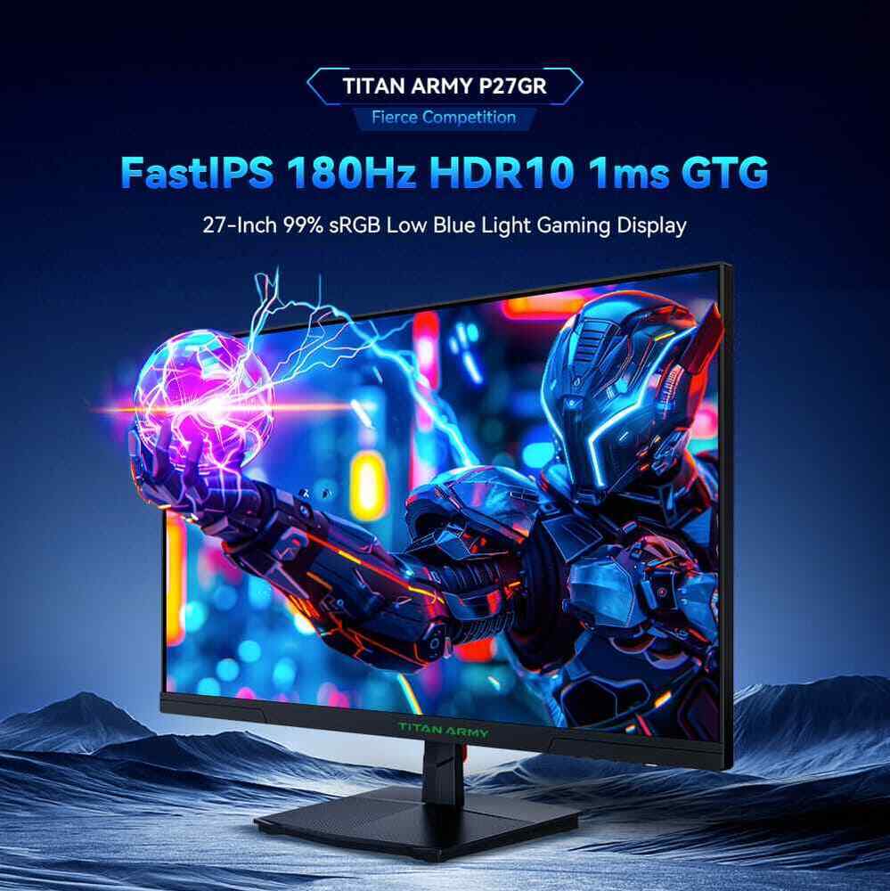TITAN ARMY P27GR 180Hz Fast IPS QHD Gaming Monitor