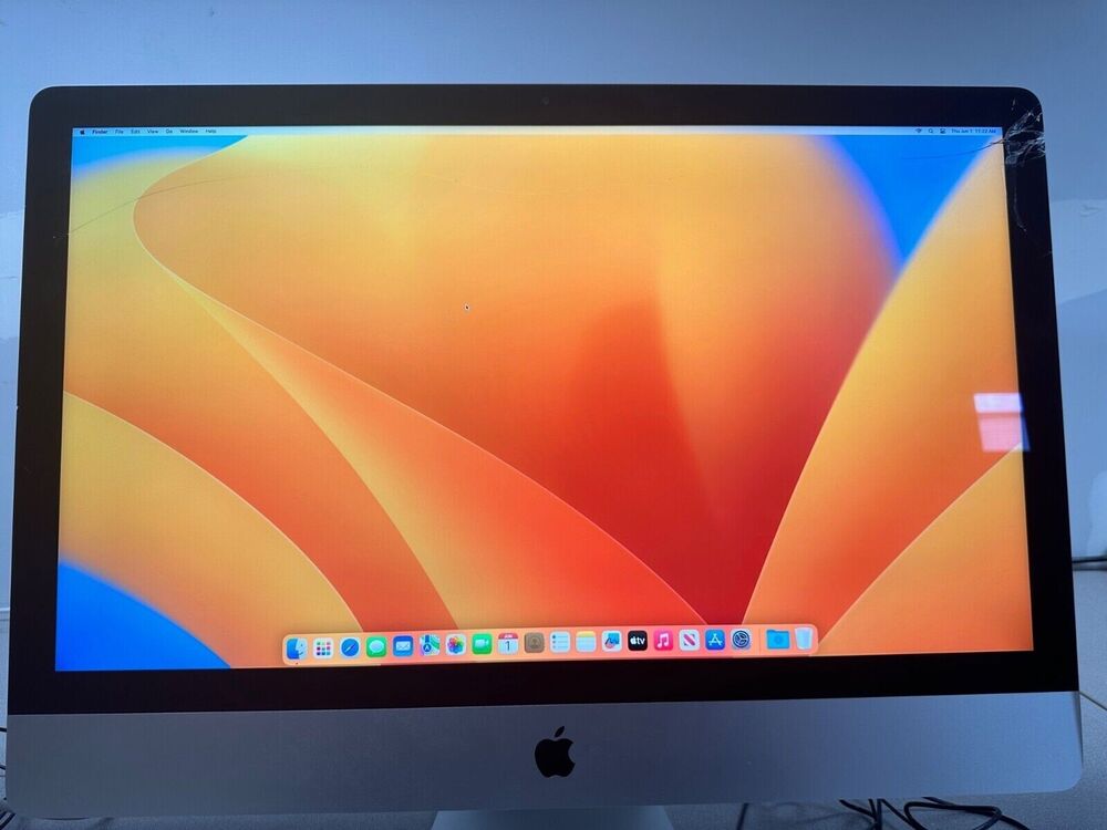 Refurbished iMac 27" All-in-One Desktop with 3.6GHz i5, 1TB Storage, 8GB RAM